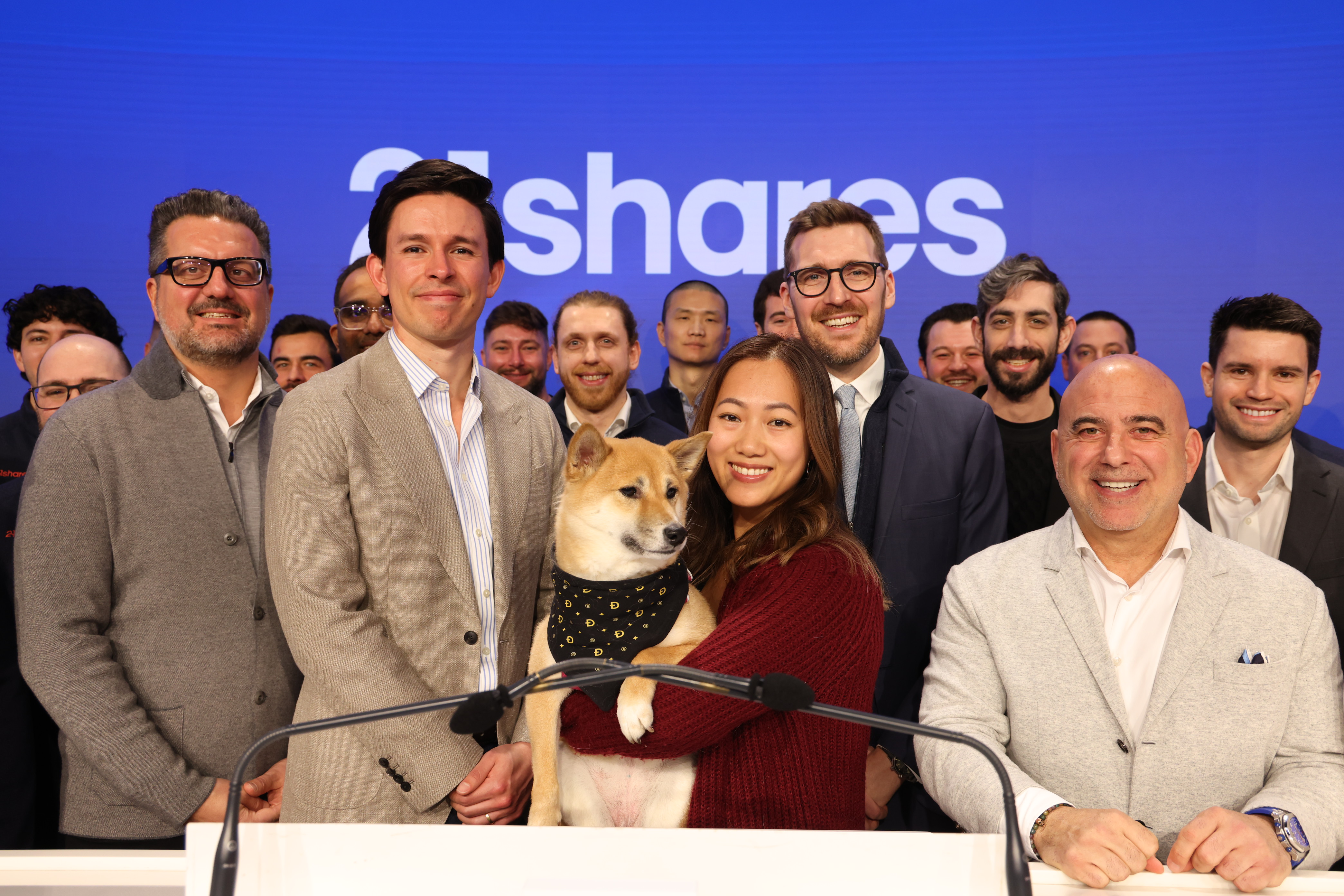The First Dog to Ring the Bell: House of Doge and 21shares Mark NASDAQ Bell Ringing with Community Activation Celebrating the 21shares Dogecoin ETF (TDOG)
