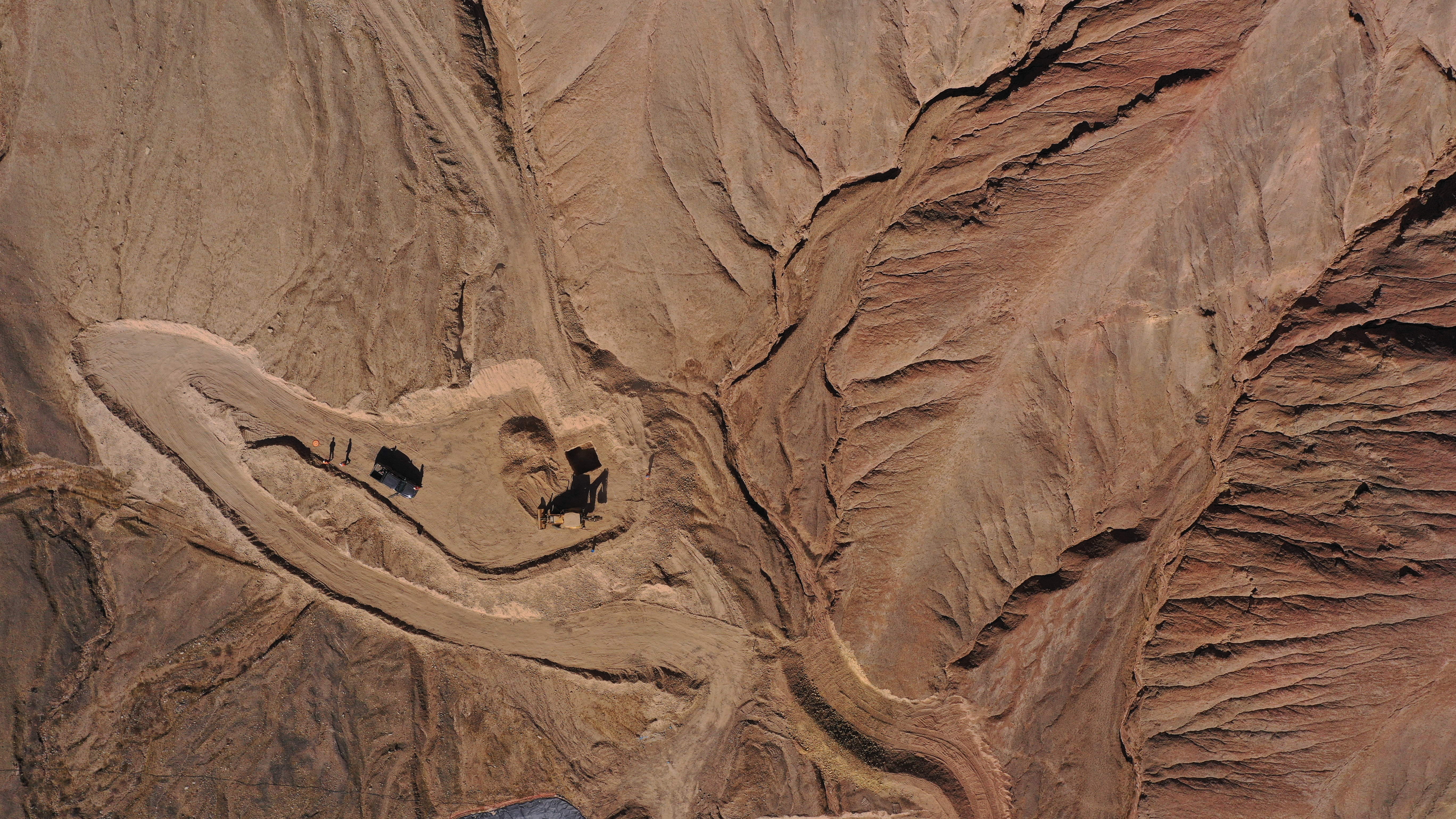 Picture 2 - New drill pad in the Northwest area