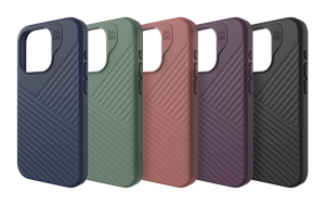 Denali Snap's dual layer design provides serious drop protection—16 feet (5m)—and is available in five colors: black, navy, purple, rust, and moss.