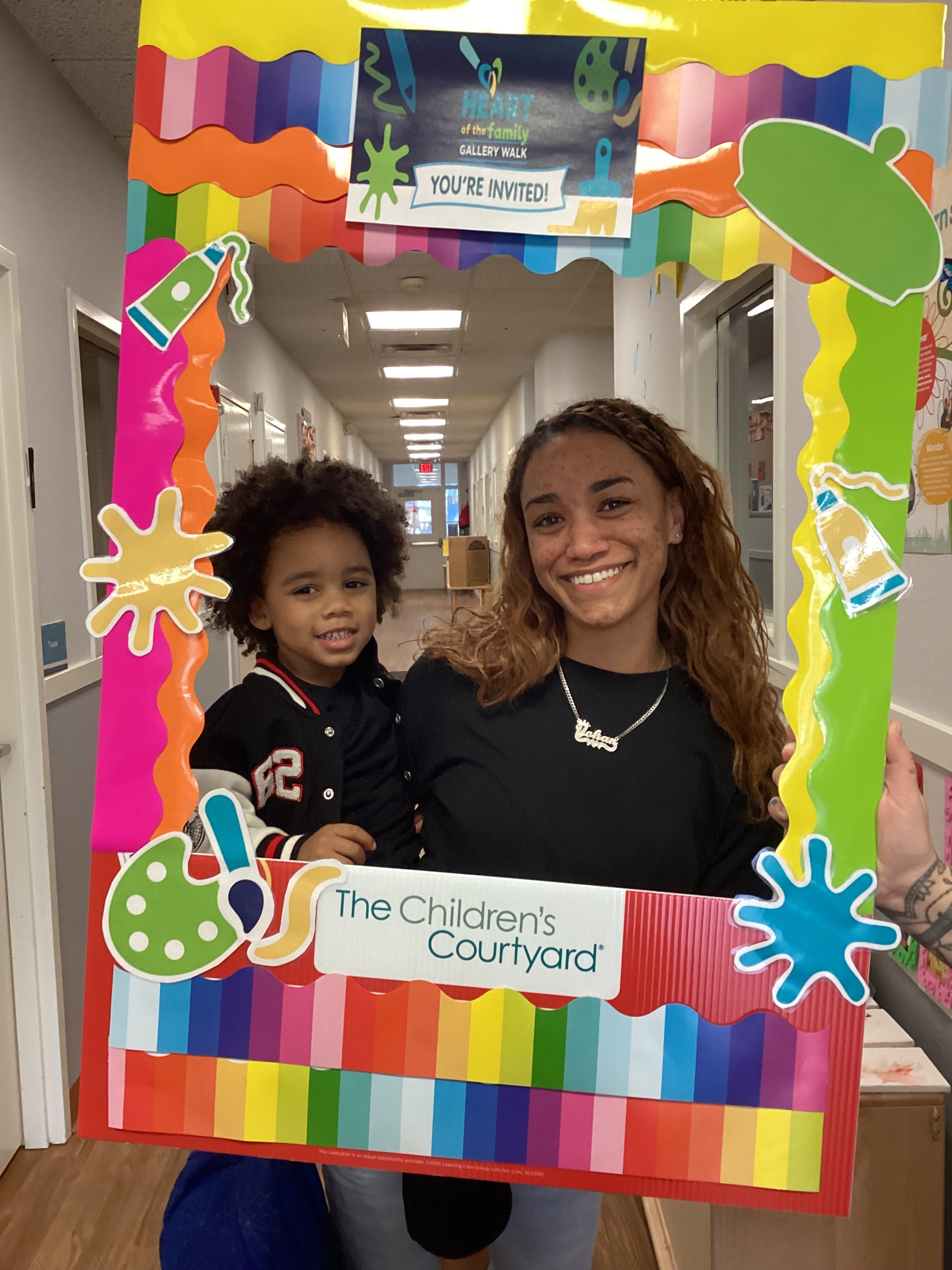 Learning Care Group Family Art Walk at Children's Courtyard