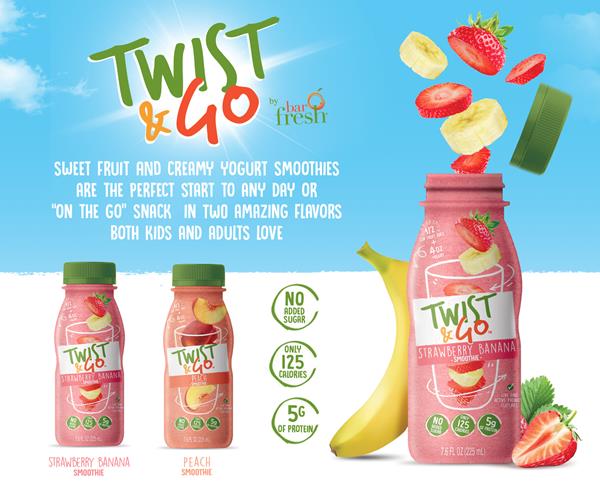 Barfresh launches ready-to-drink bottled smoothie in two great flavors