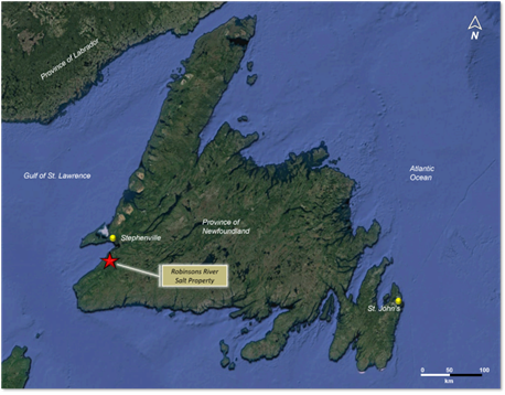 Figure 1 - Vortex Energy Robinsons River Salt Property