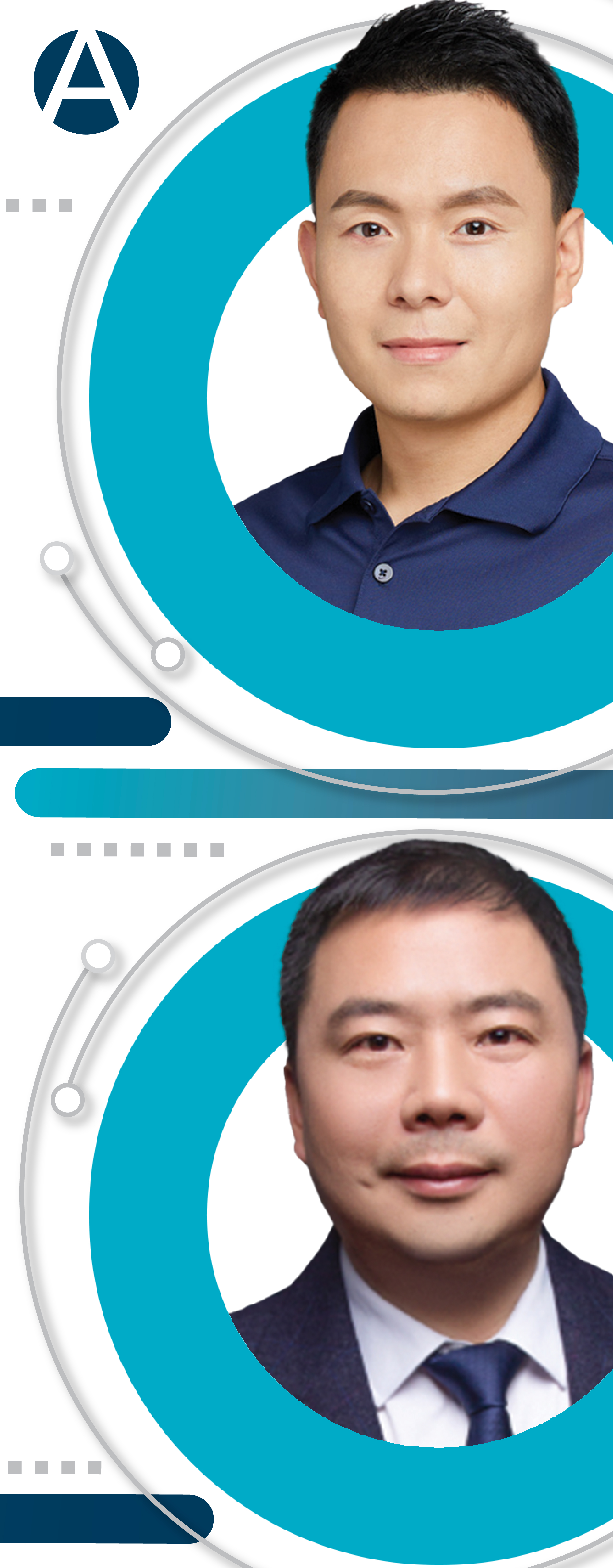 Michael Hua (top), Regional Technical Service Manager, and King Zhu (bottom), Technical Service Manager, Amlan International.