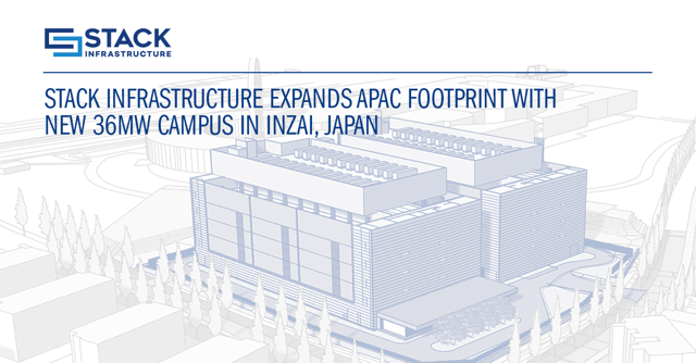 STACK Japan Data Center Rendering