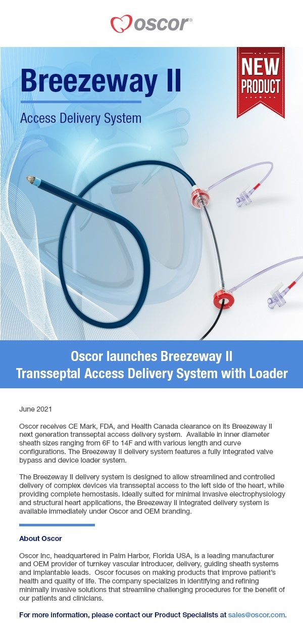 Product Launch Breezeway II Press Release 060721