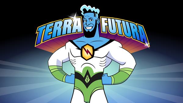 Introducing animated superhero, Terra Futura