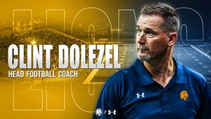 Clint Dolezel, Head Football Coach