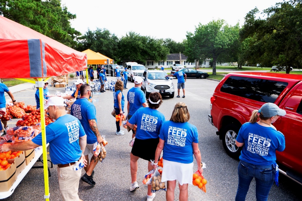 Food Lion Feeds distribution event