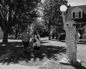 “Liberty” from the series "We Are Like Air: NYC" 2022. Courtesy of Xyza Cruz Bacani