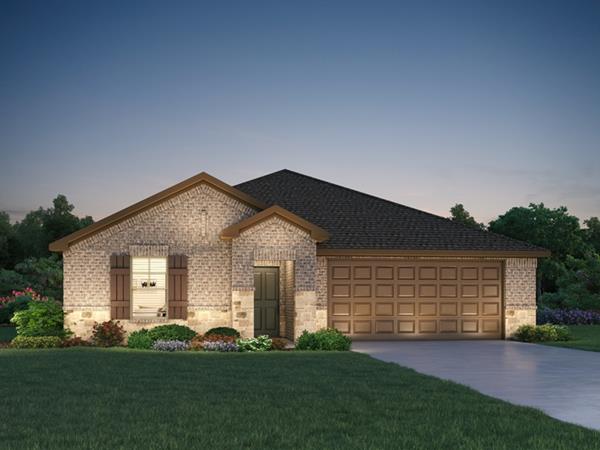 The Greenville plan at Pearland Place by Meritage Homes