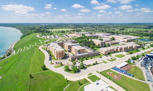 Concordia University Wisconsin is located on the Lake Michigan shoreline, just over 15 miles north of Milwaukee. 