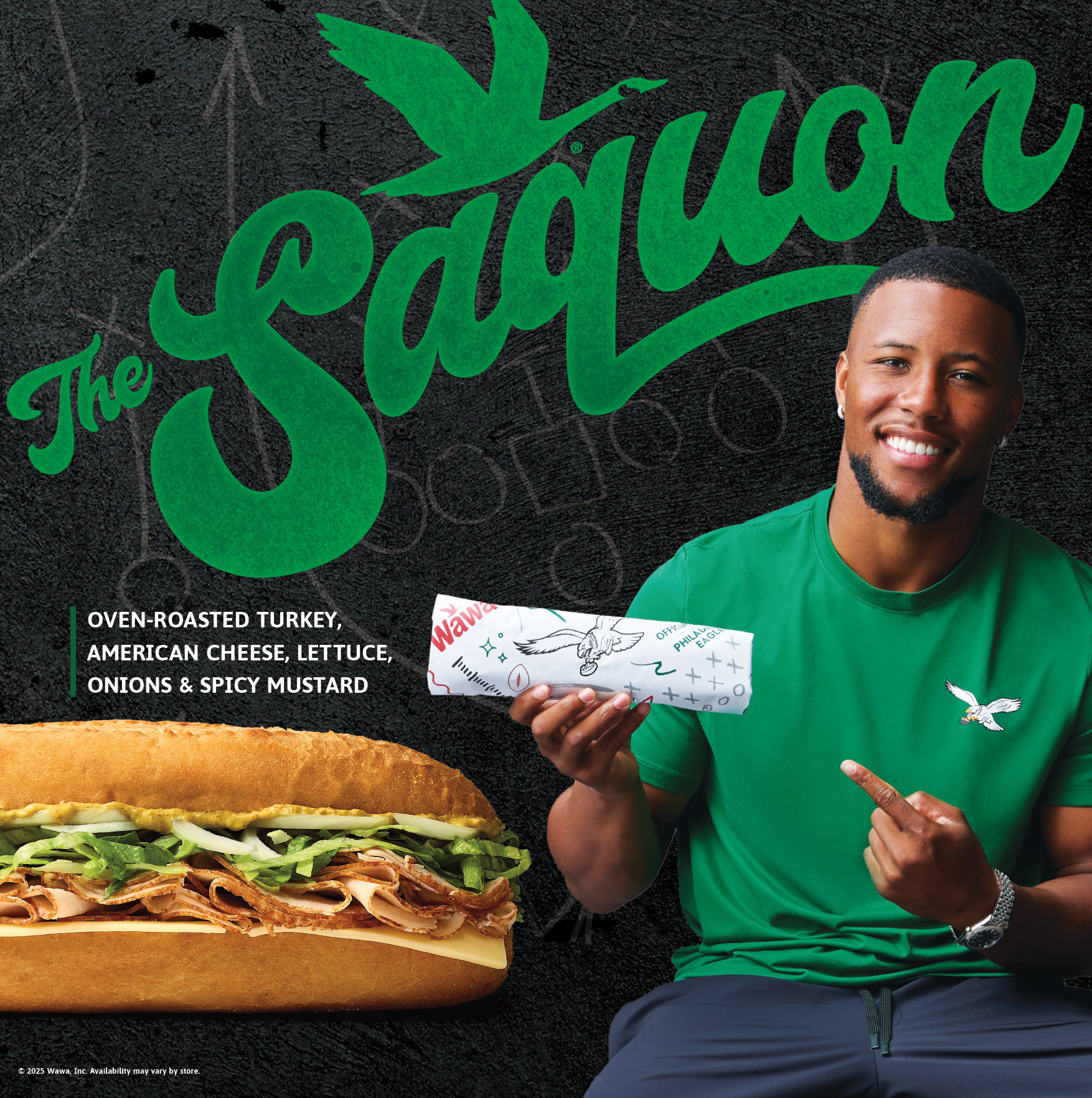 Saquon Barkley Partners with Wawa in a New Commercial to Celebrate Fans 