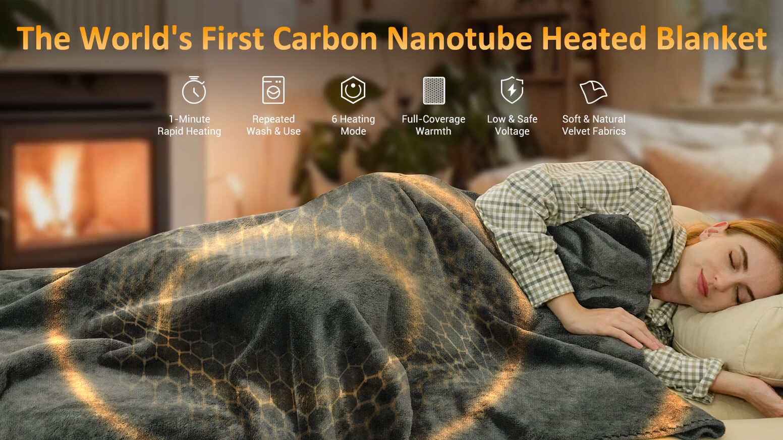 The World's First Carbon Nanotube Heated Blanket