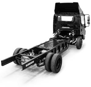 Bollinger B4 Chassis Cab, All-Electric Class 4 Truck