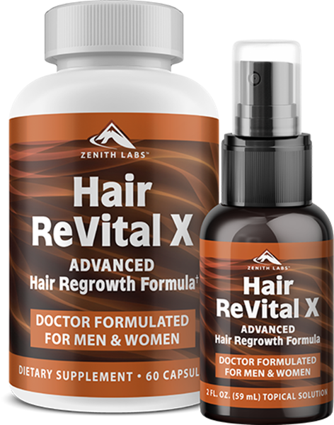 Zenith Labs Hair Revital X Reviews: Any Side Effects? By MJ Customer Reviews