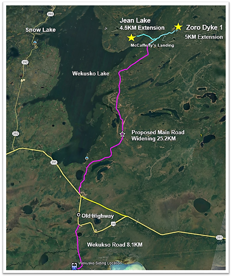 Proposed Road Improvement and Expansion