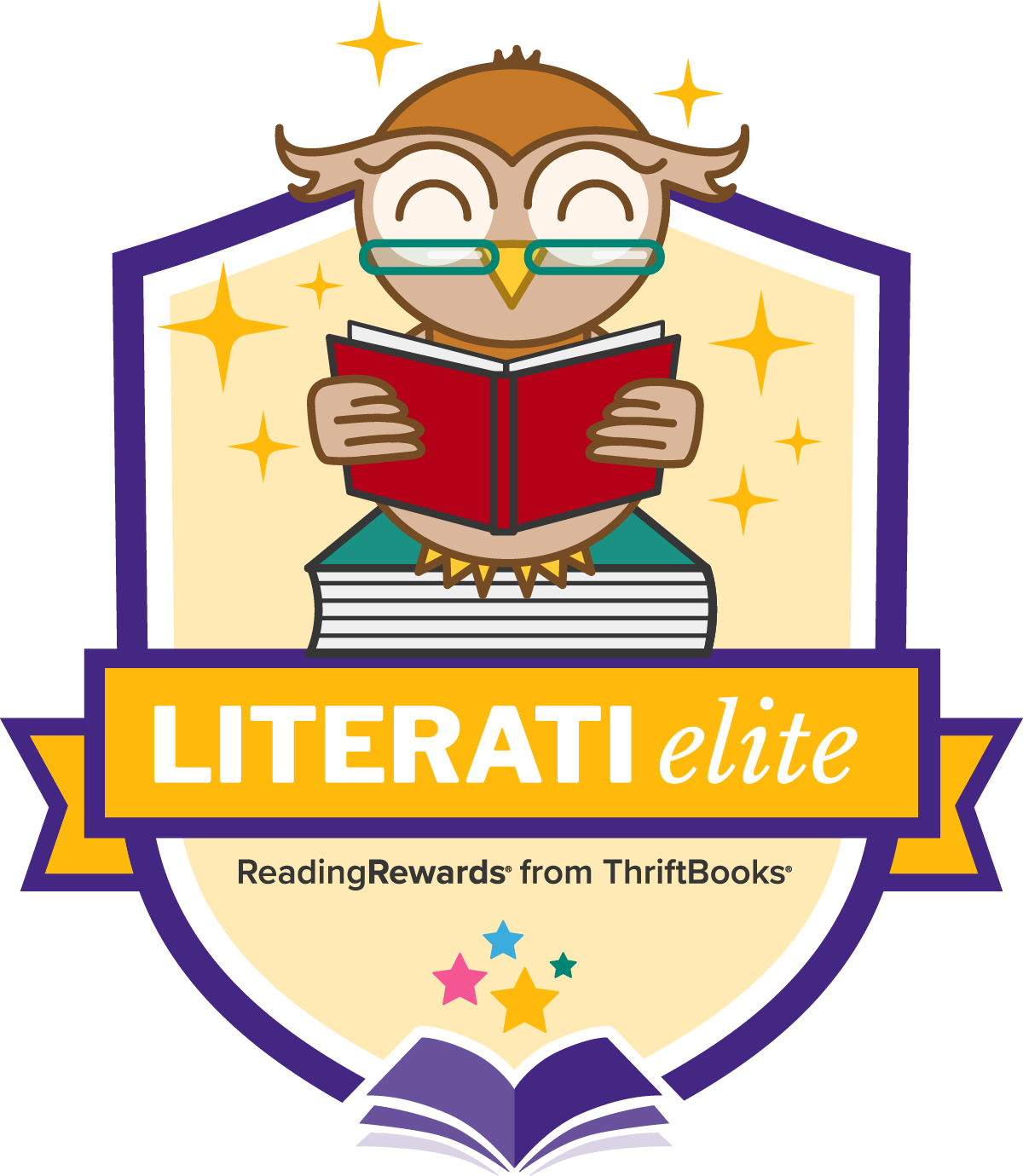 Literati Elite ReadingRewards Badge