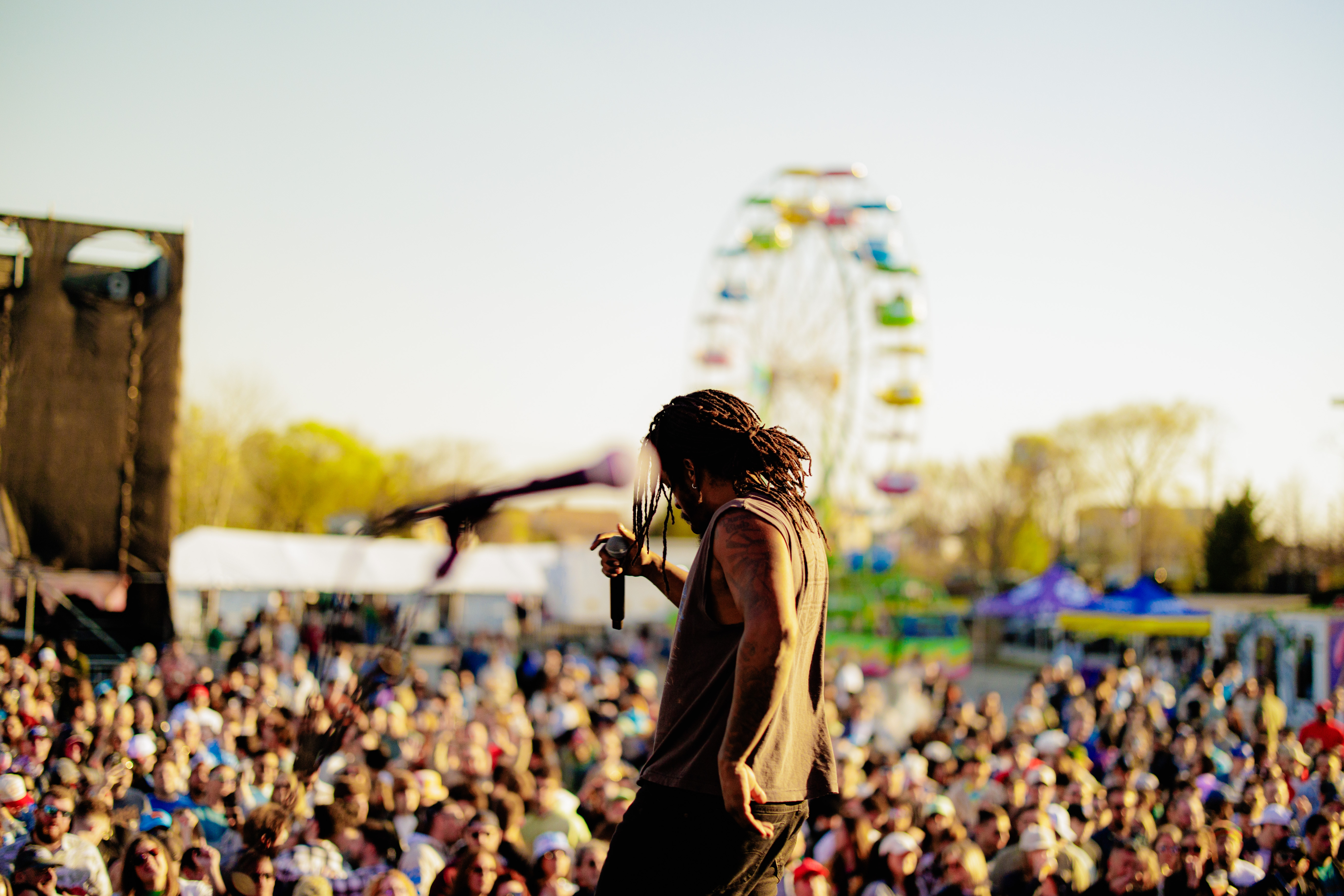 Shwayze Performed Live at BluePoint Brewing's Annual Shakedown for 420