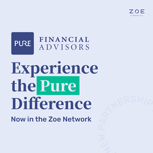 Zoe Partners With Pure Financial Advisors to Provide