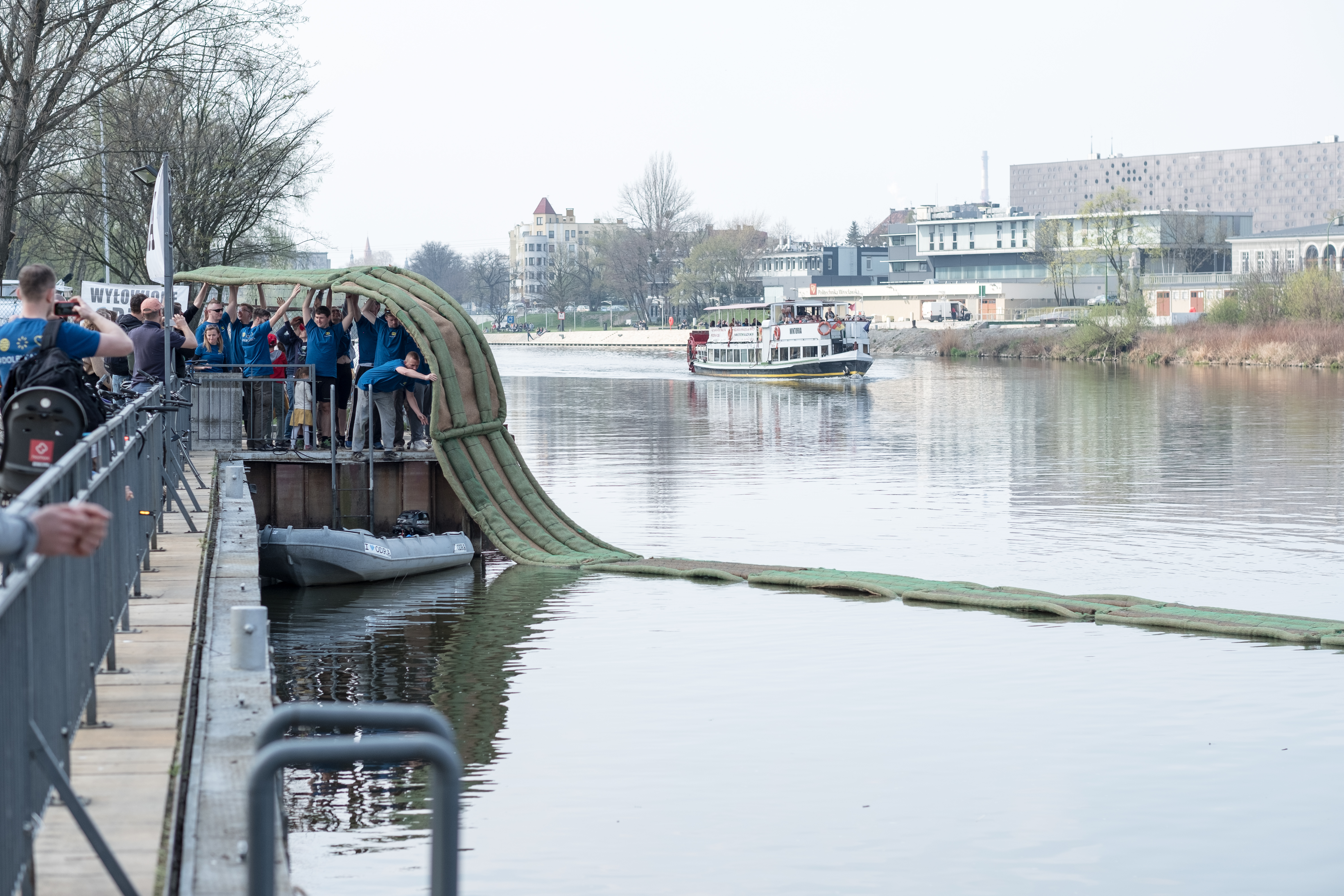 2019 Dolby Cares Day Poland On the Odra River 