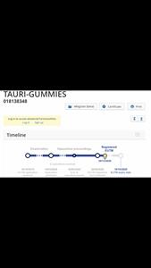 Snapshot of Tauri-Gummies™ EU Trademark
