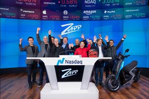 Zapp Celebrates Successful Listing on the Nasdaq Stock Market