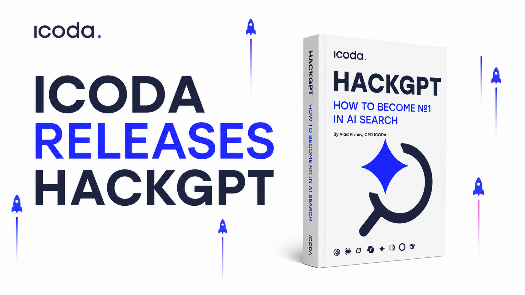 Crypto Marketing Agency ICODA Releases HackGPT A Book to Winning AI Search Citations