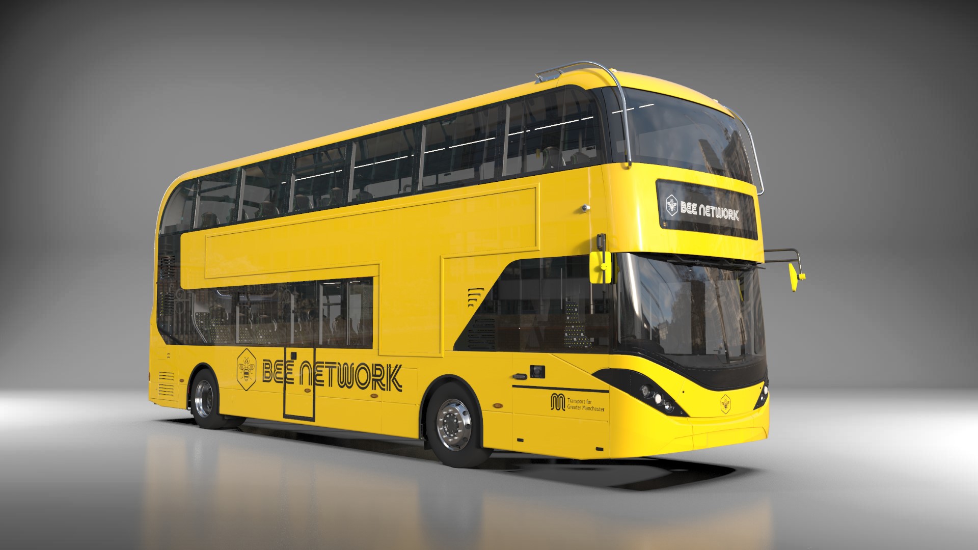 NFI subsidiary Alexander Dennis electric bus for TfGM&#039;s Bee Network