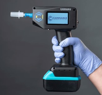 Figure 1 Cannabix Marijuana Breath Test hardware including Breath Collection Unit