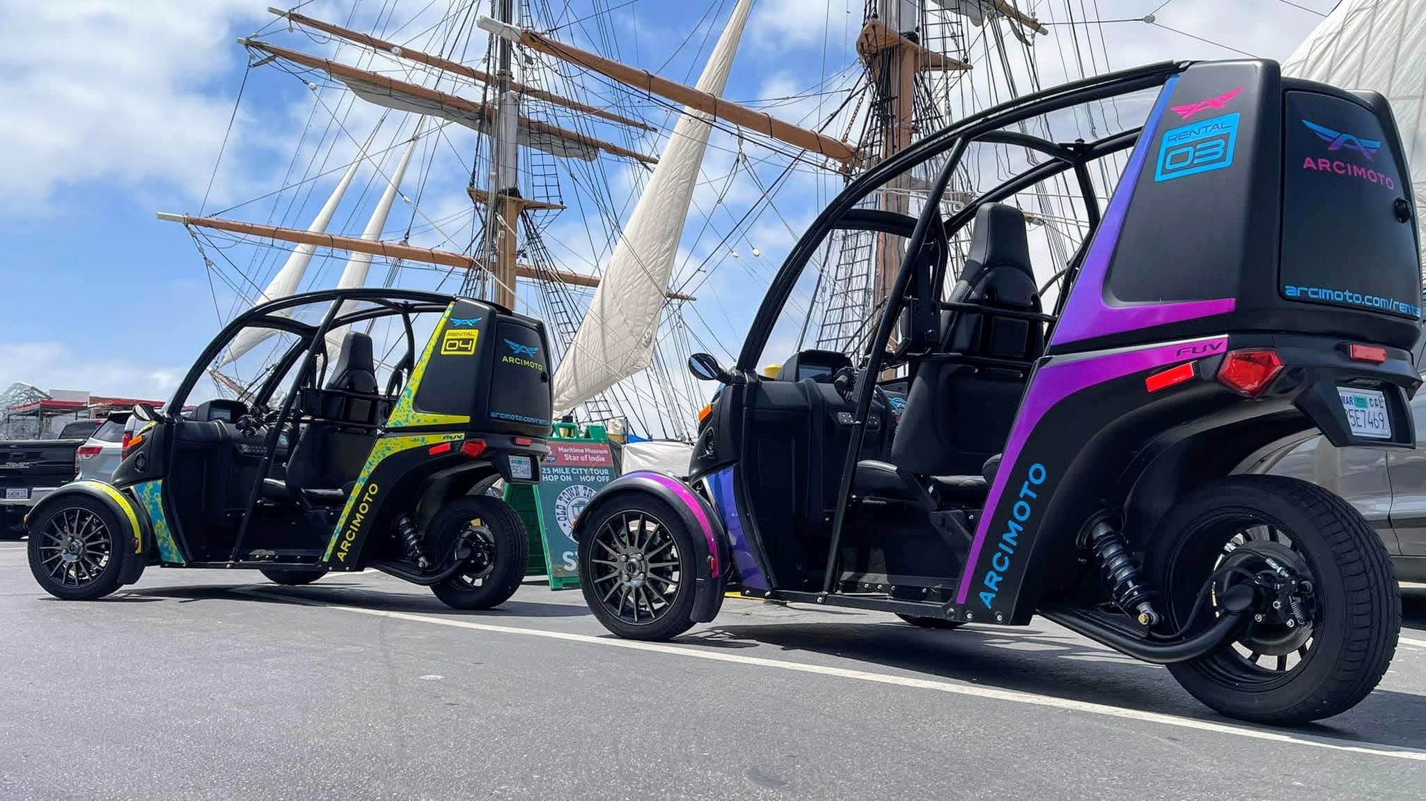 Arcimoto rentals