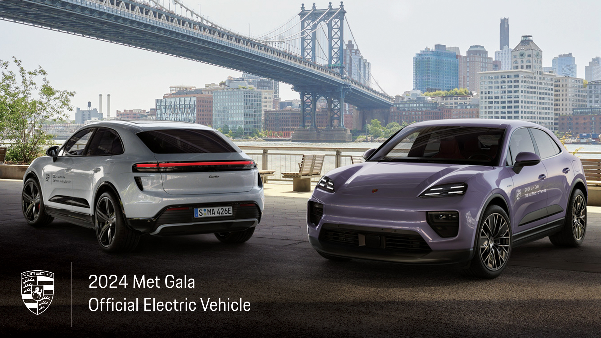 Porsche’s new Macan is the official electric vehicle of the 2024 Met Gala  