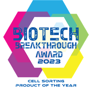 As the only cell sorter on the market that offers the unique ability to combine the advantages of Full Spectrum Profiling™ technology with high-performance cell sorting, the Cytek® Aurora™ CS system has been selected as the winner of the “Cell Sorting Product of the Year” award in the third annual BioTech Breakthrough Awards program.