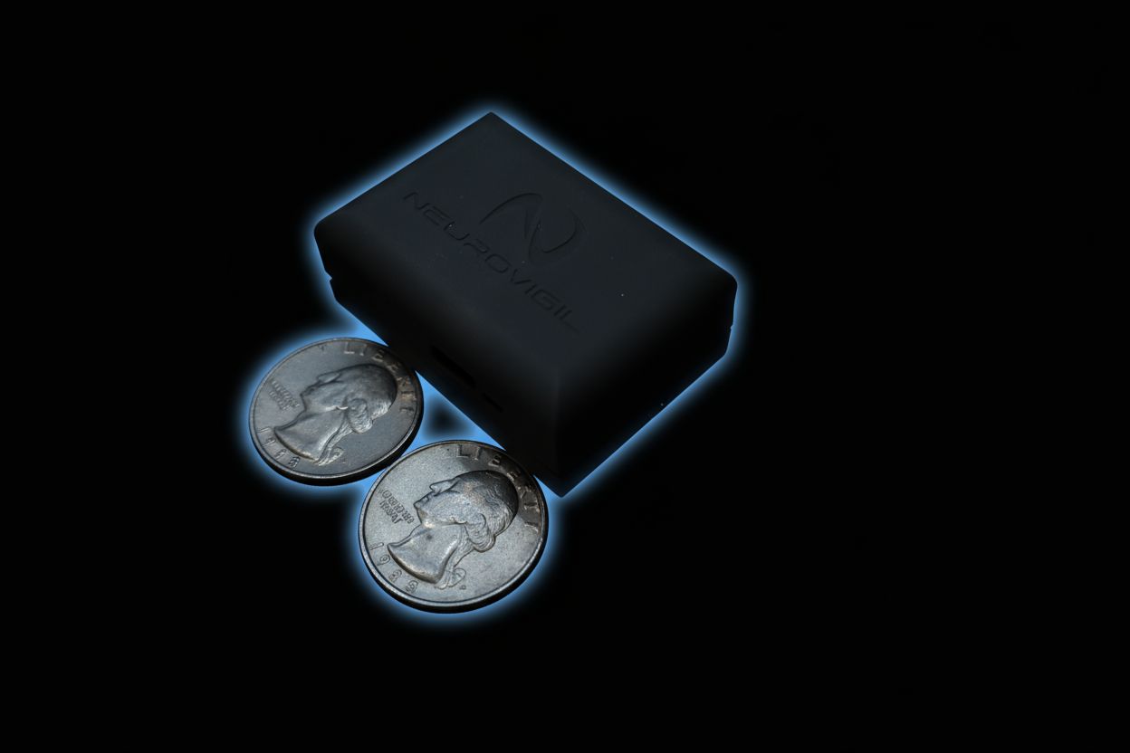 iBrain™ with two quarters