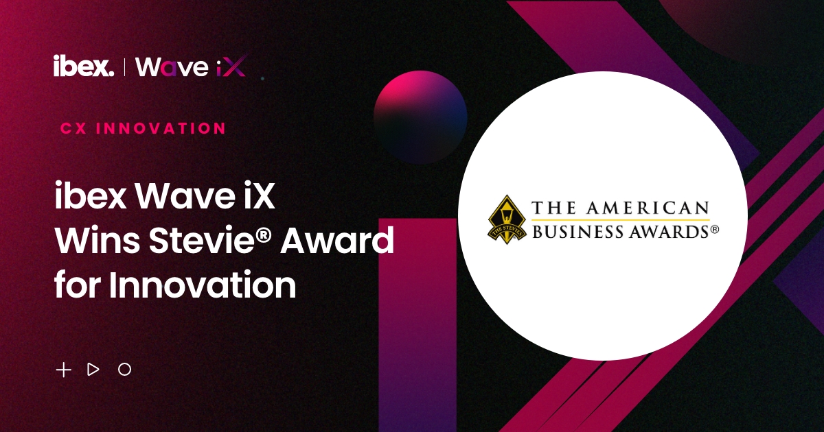 ibex PR Graphic - Wave iX Stevie Innovation Award 2024_F