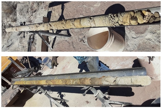 Mineralized Core Samples Recovered from JD7-25-004