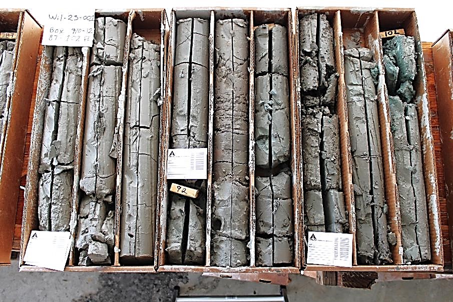 Figure 2: Representative Drill Core