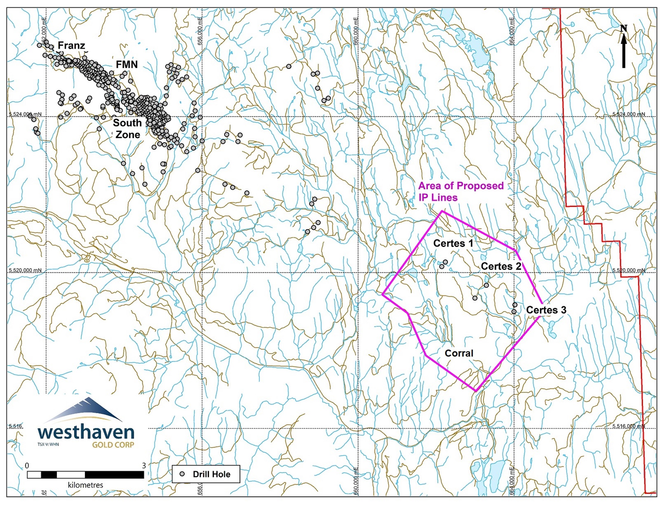 Map of IP Coverage Area 