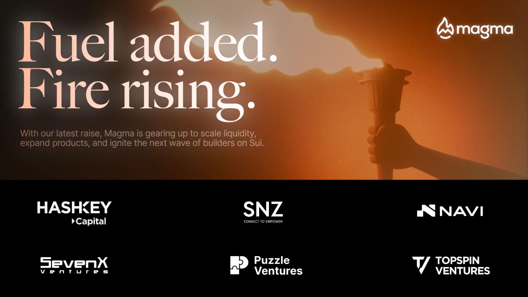 Magma Finance secures strategic funding to build the most adaptive liquidity engine on Sui