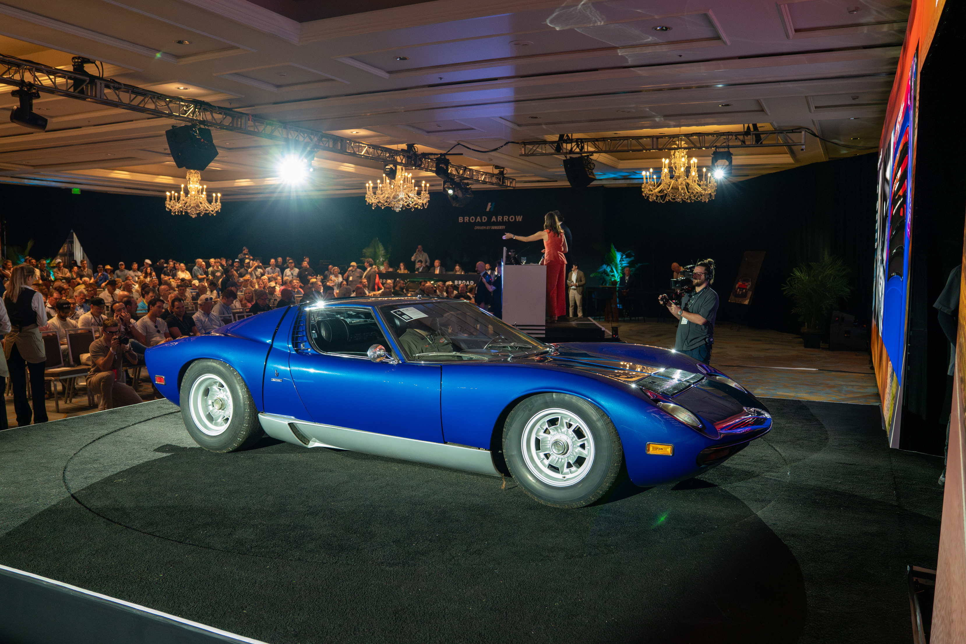 A Record-Setting Saturday as Broad Arrow Closes $107M+ $Amelia Concours Auction with $6,605,000 Lamborghini Miura SV