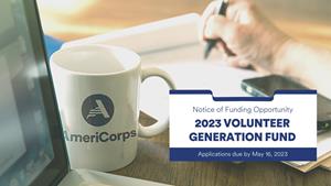 2023 Volunteer Generation Fund Grant