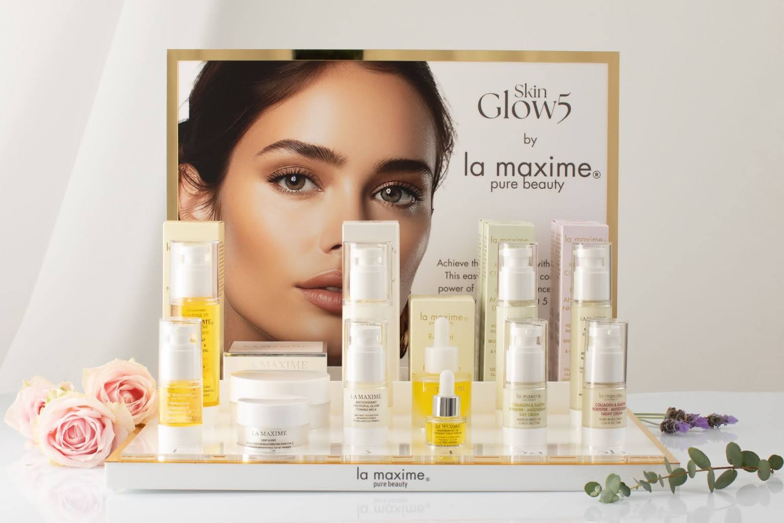 LA MAXIME Introduces SkinGlow5: The Ultimate Travel-Friendly, Anti-Aging Skincare Set