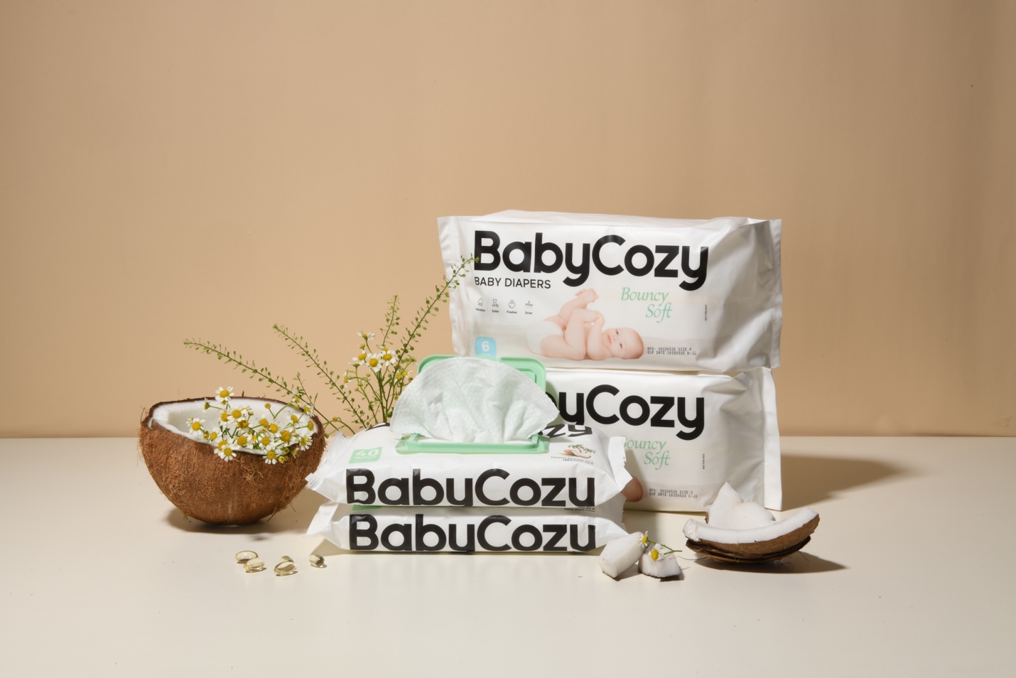 BabyCozy Nourish Wipes: Gentle Care for Baby