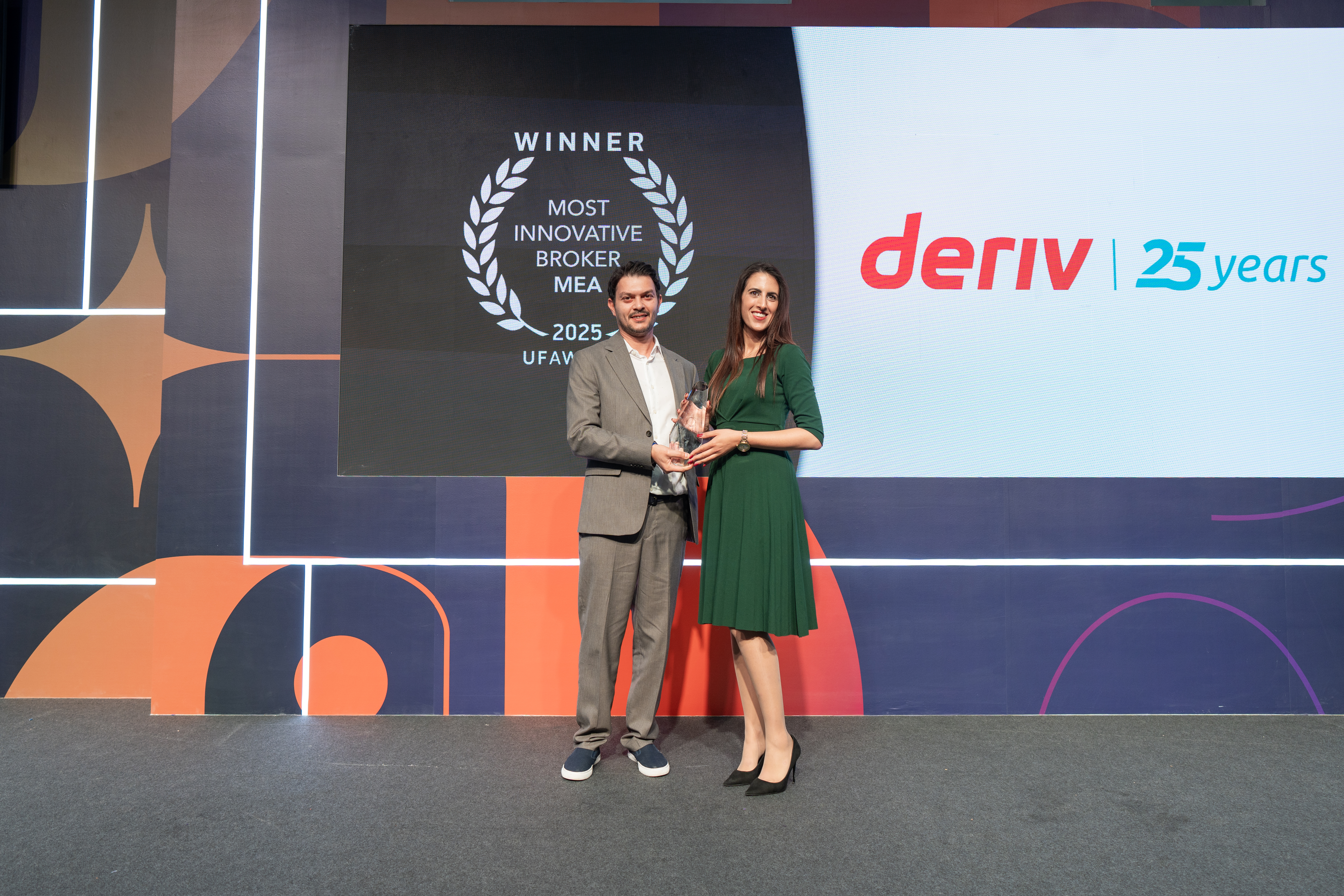 Deriv receives the Most innovative award - MEA