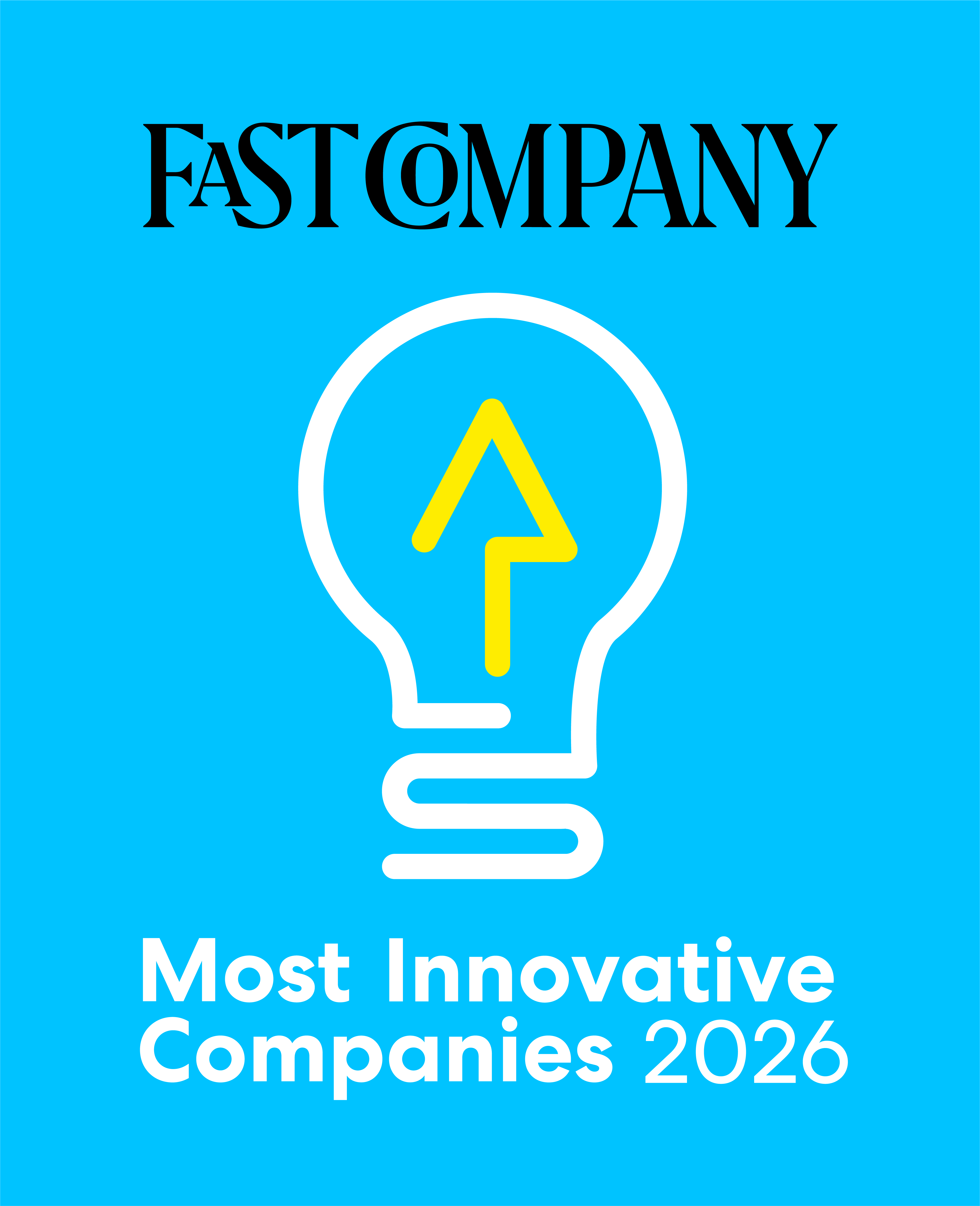2026 Fast Company Most Innovative Companies - Standard Logo