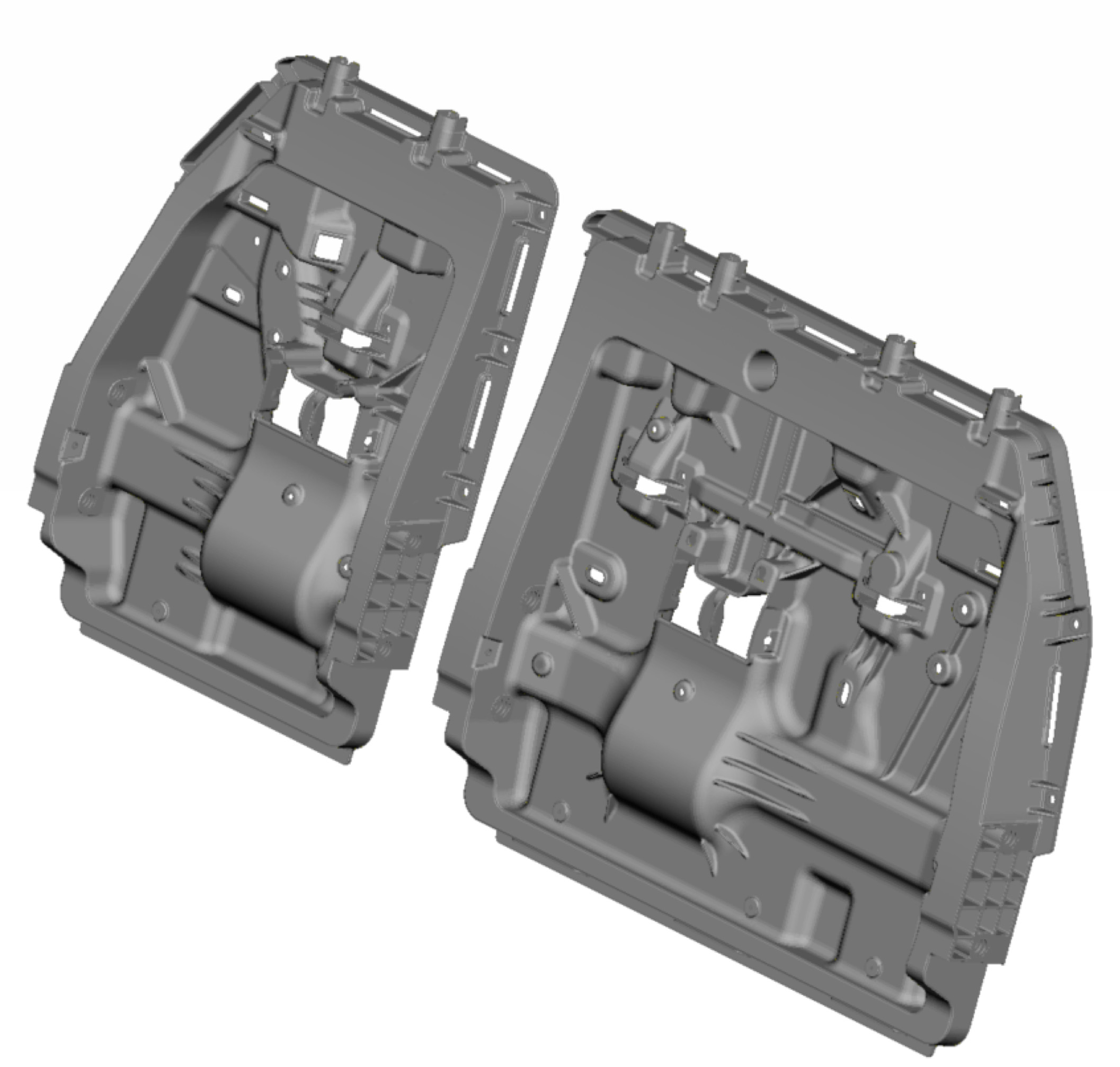 Toyota_Sienna 3rd Row Resin Panels