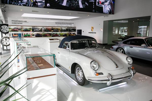 The Classic Corner located within Porsche Classic Partner Lauzon.