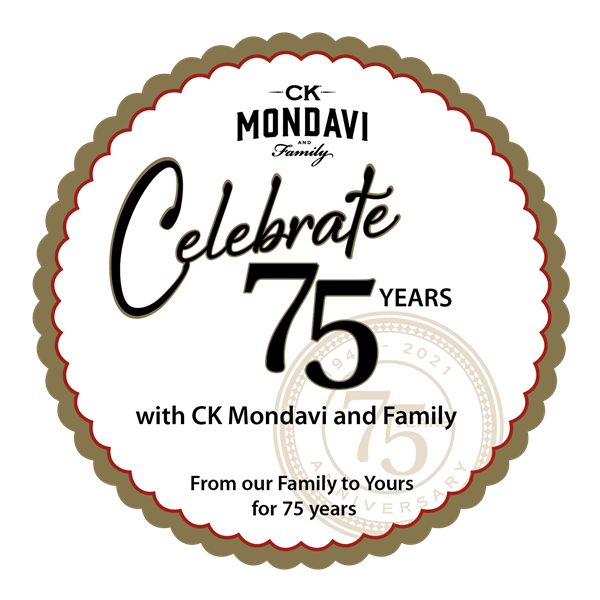 As CK Mondavi and Family wraps up a milestone year marking its 75th anniversary, the winery is sharing the celebratory spirit by offering fans the chance to win a sparkling gift in its Diamond Sweepstakes, which runs September through the end of the year. Seven grand prize winners will receive gift certificates of $1,000 for use at a fine jewelry retailer. Five first place prize winners will receive one CK Mondavi and Family travel jewelry case.