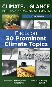 This is an 80-page book with updated data on the climate, as well as some expert analysis that debunks some common myths about the environment.