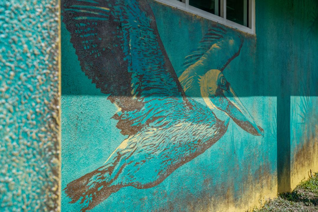 Derek Donnelly Uses “Copper patina” Technique for St. Petersburg Mural