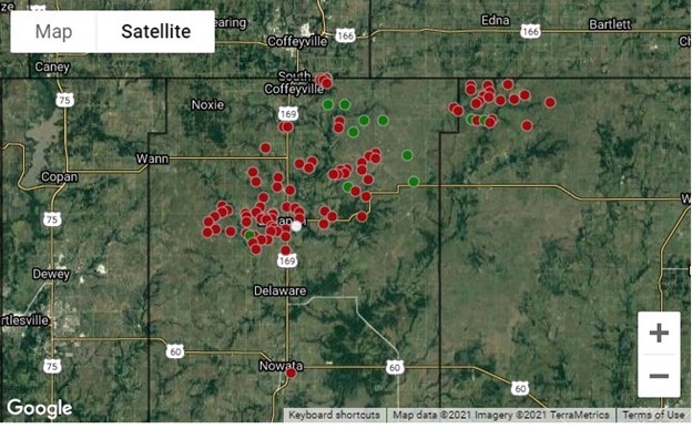 Focus area wells for “Phase 1” post-acquisition